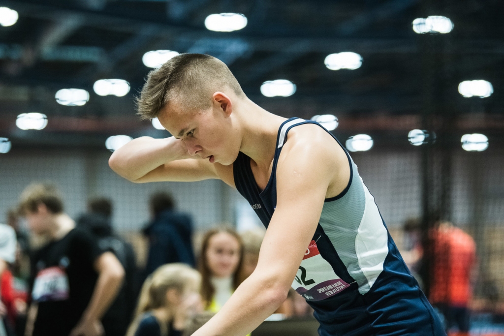 Andris Skadiņš Valgā izcīnīja trīs godalgas – vienu zelta un divas sudraba.
Autors: no athletics.lv