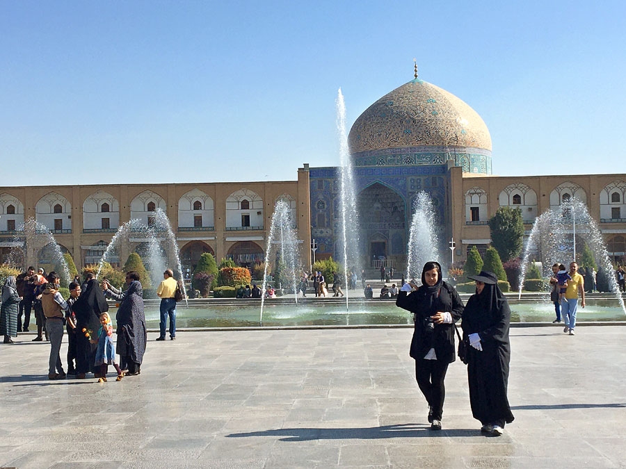 Valdnieka laukums Isfahānā.
Autors: Zenta Reliņa