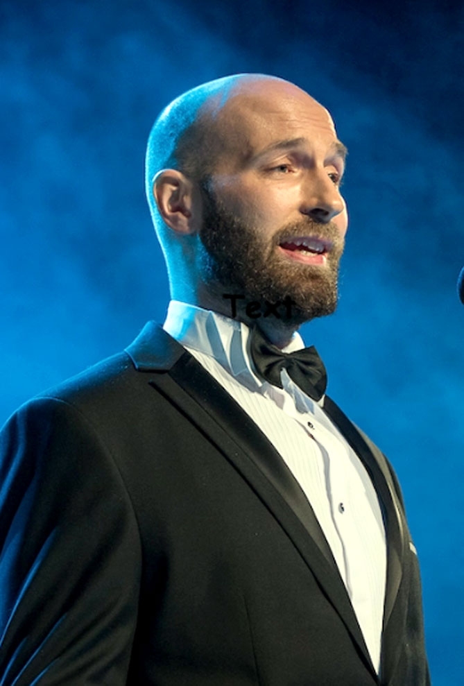 Mārtiņš Brūveris, Nacionālā teātra aktieris, ir viens no dalībniekiem «Teātru tenoros».
Autors: Publicitātes foto