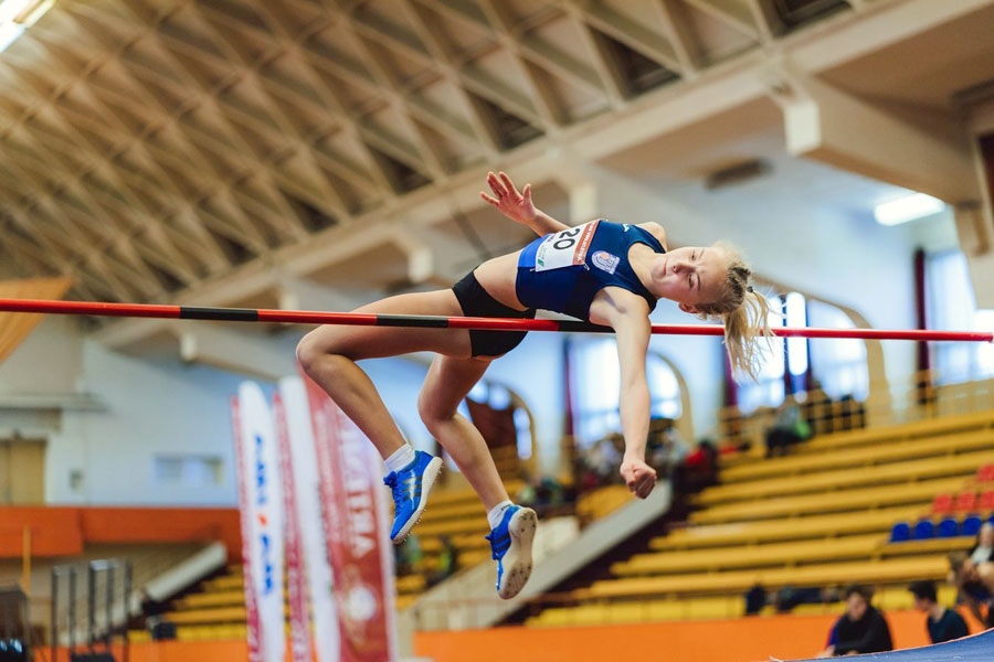 Artai Marijai Dreimanei otrā vieta U16 grupā.
Autors: Guntis Bērziņš, athletics.lv