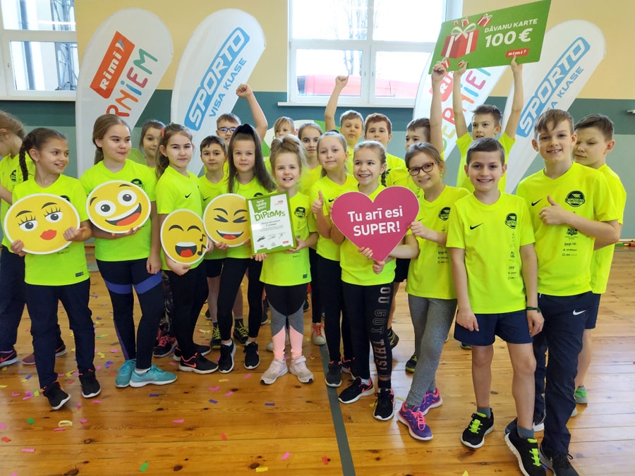 Bauskas Valsts ģimnāzijas 3.a klase.
Autors: Publicitātes foto