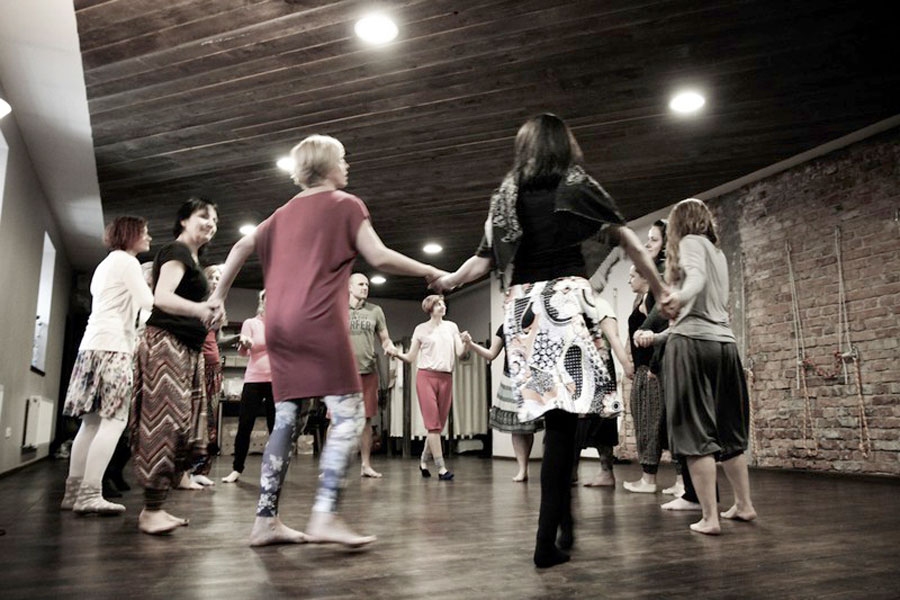 Biodejas nodarbībā. Foto
Autors: no S. Filipsones personiskā albuma