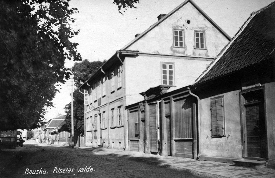 Bauskas pilsētas valdes nams 20. gados.
Autors: no Bauskas muzeja krājuma