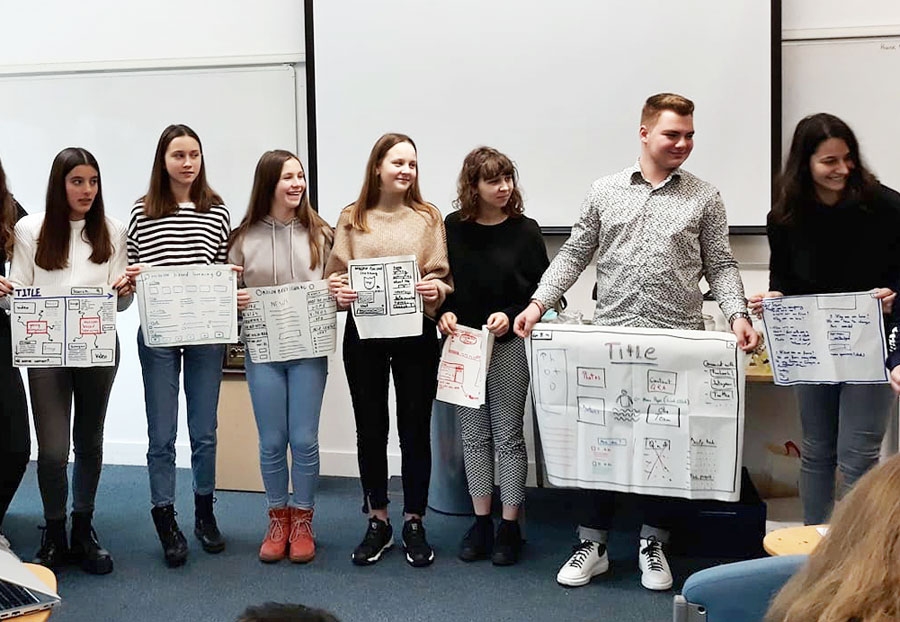 Jaunieši «Erasmus» projekta aktivitātēs.
Autors: no Bauskas pamatskolas arhīva