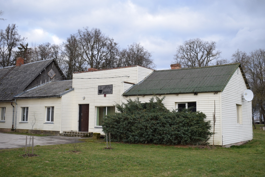 Ēkā Bārbeles centrā uzņēmējdarbību plāno izvērst Regīna Ukriņiene, Skaistkalnes kafejnīcas «Pie Mēmeles» īpašniece.
Autors: Žanna Zālīte