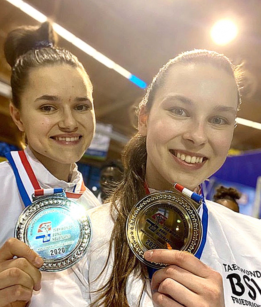 Māsas Inese (no kreisās) un Jolanta Tarvidas iesākušas savu šī gada ceļu uz Tokijas Olimpiādi.
Autors: no J. Tarvidas albuma