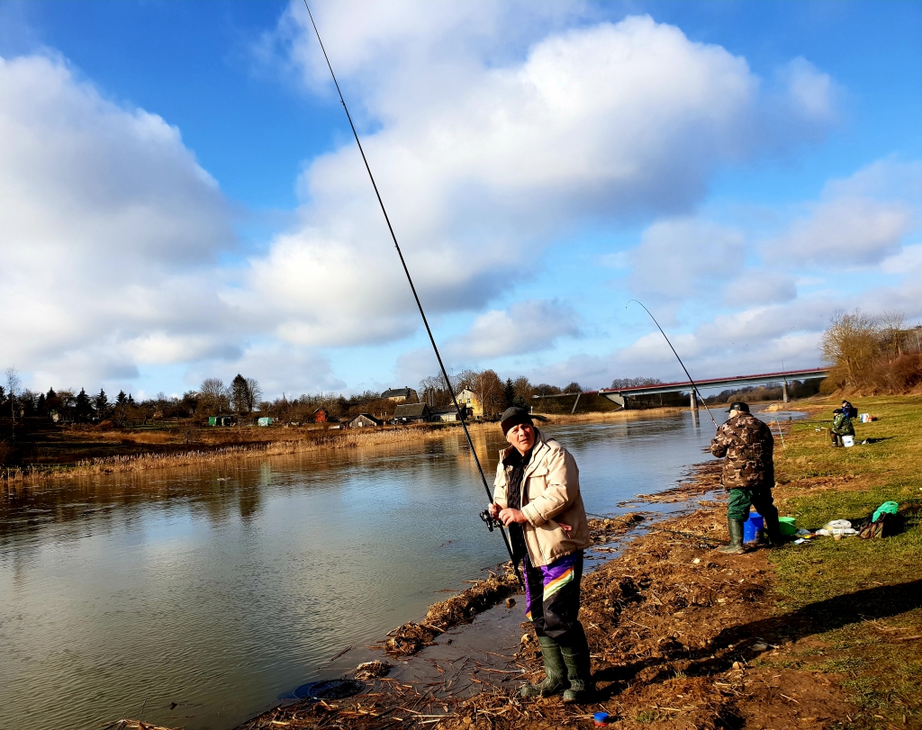 Vimbas Mūsā tiek ķertas jau no februāra sākuma.
Autors: www.bauskasdzive.lv