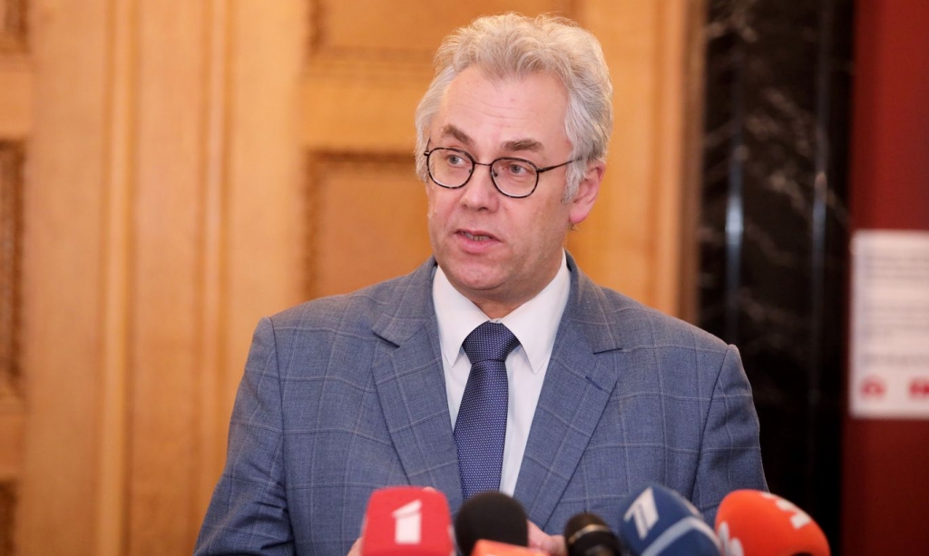 Slimību profilakses un kontroles centra (SPKC) Infekcijas slimību riska analīzes un profilakses departamenta direktors Jurijs Perevoščikovs.
Autors: apollo.lv