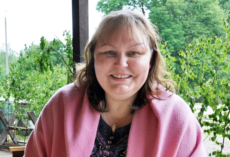 Zaiga Švāģere, veco ļaužu un invalīdu pansionāta «Atvasara» vadītāja.
Autors: Žanna Zālīte