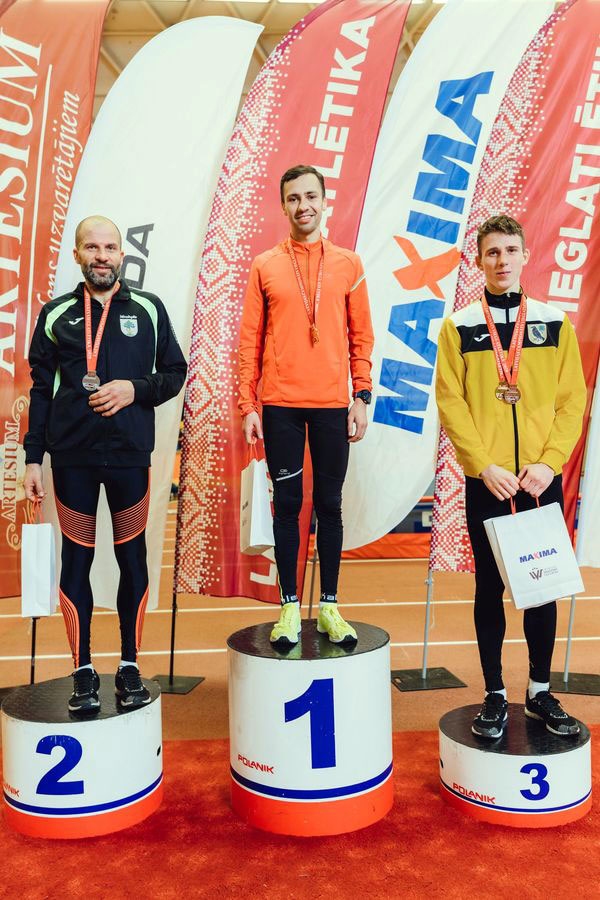 Raivo Saulgriezis šogad kļuva par Latvijas čempionu soļošanā sacensībās telpās.
Autors: Guntis Bērziņš, athletics.lv