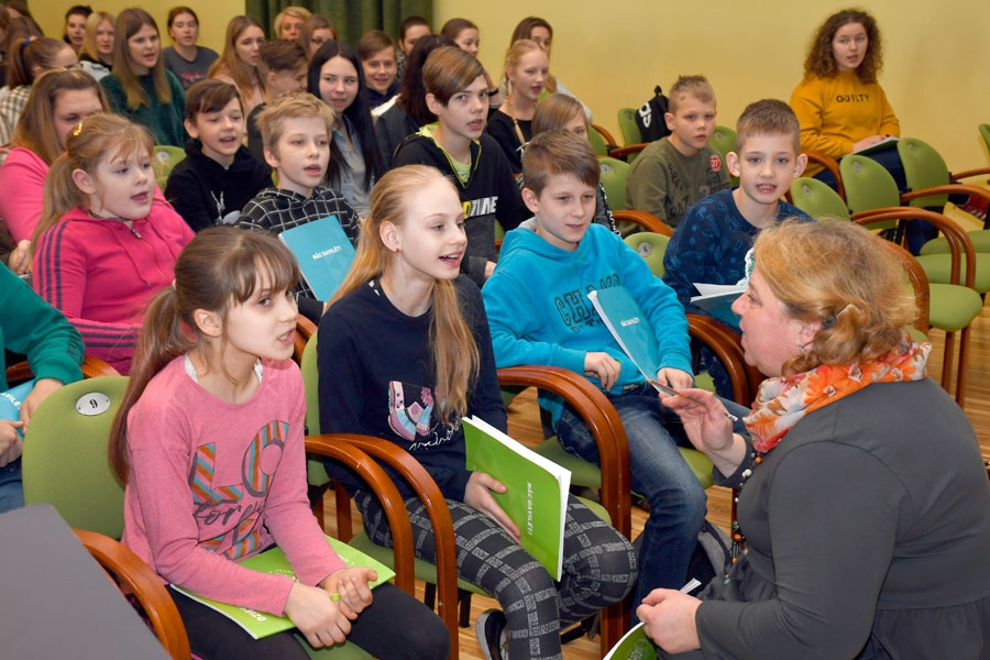 Novadu skolu koru kopmēģinājums notika Iecavā 13. februārī.
Autors: no «Bauskas Dzīves» arhīva