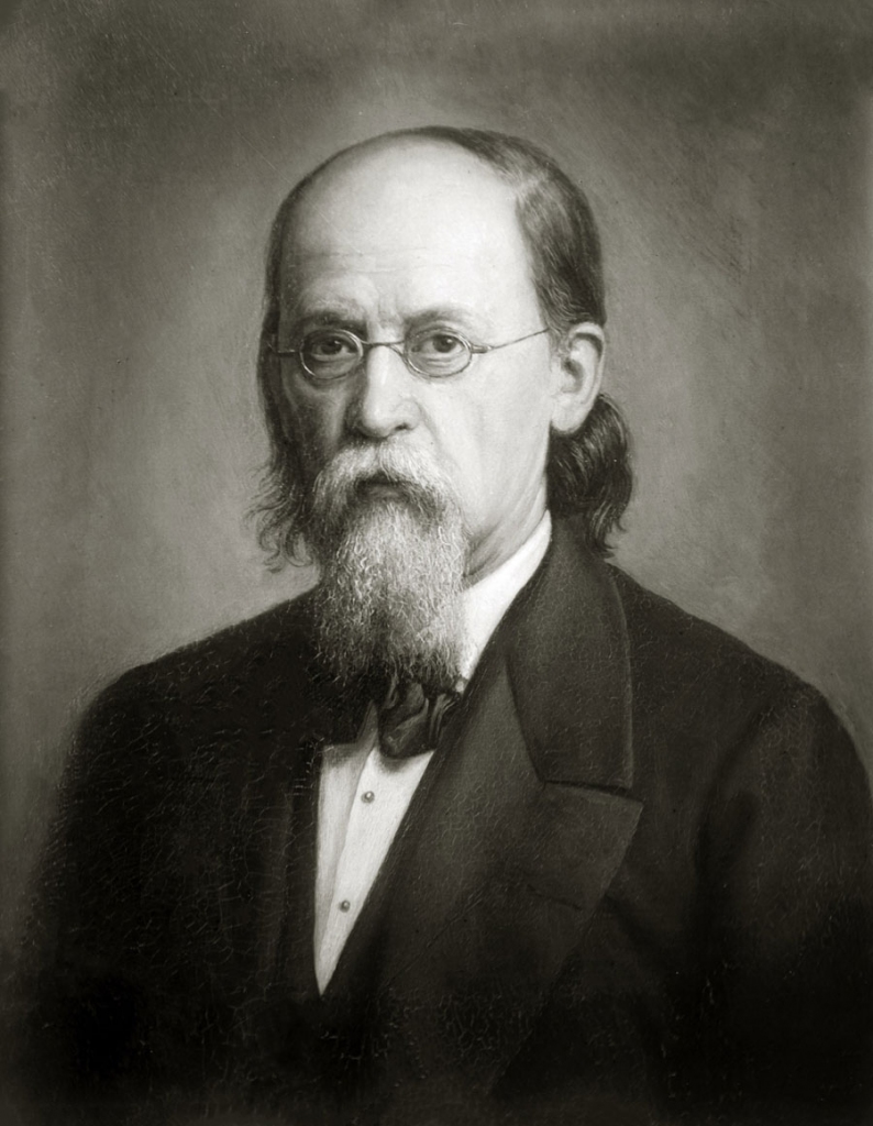 Jūliusa Dēringa pašportrets, 1889. gads. No grāmatas «Portrets Latvijā – 19. gadsimts».