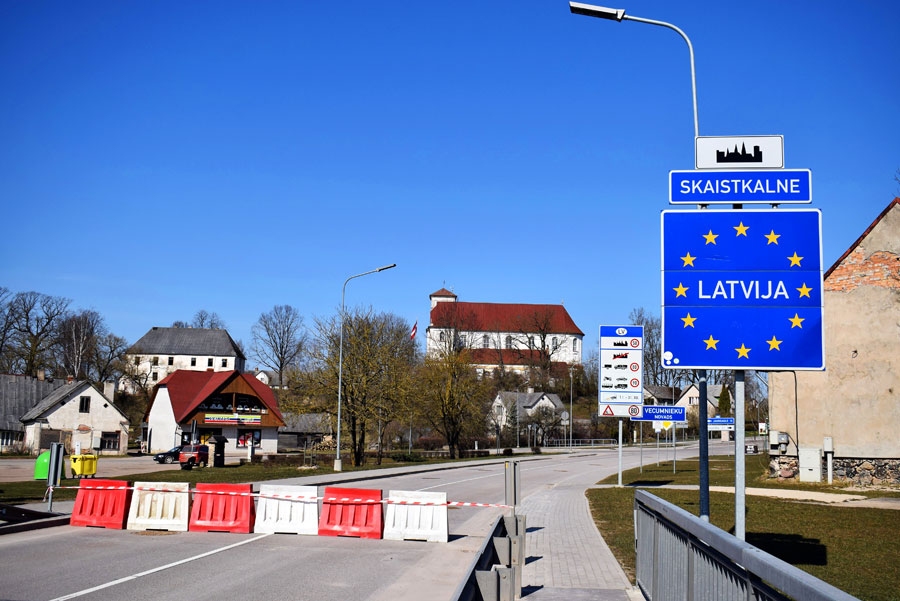 Skaistkalne sen nav pieredzējusi laikus, kad pavisam apturēta auto plūsma no Lietuvas.
Autors: Žanna Zālīte