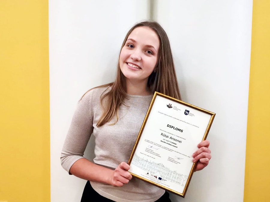 Rūta Ansone.
Autors: no personiskā albuma