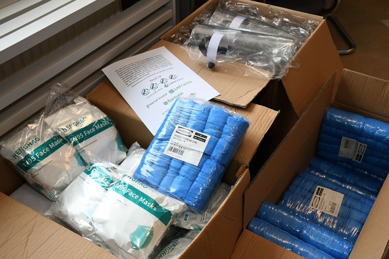 20.aprīlī Bauskas novada pašvaldība dāvinājumā saņēma KS «BaltCap Latvia Investments» sarūpētus aizsarglīdzekļus.
Autors: Ivars Bogdanovs