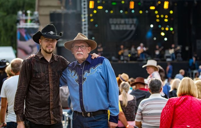 Festivāla producenti Mārtiņš Jātnieks un Uldis Ozoliņš.
Autors: Publicitātes foto.