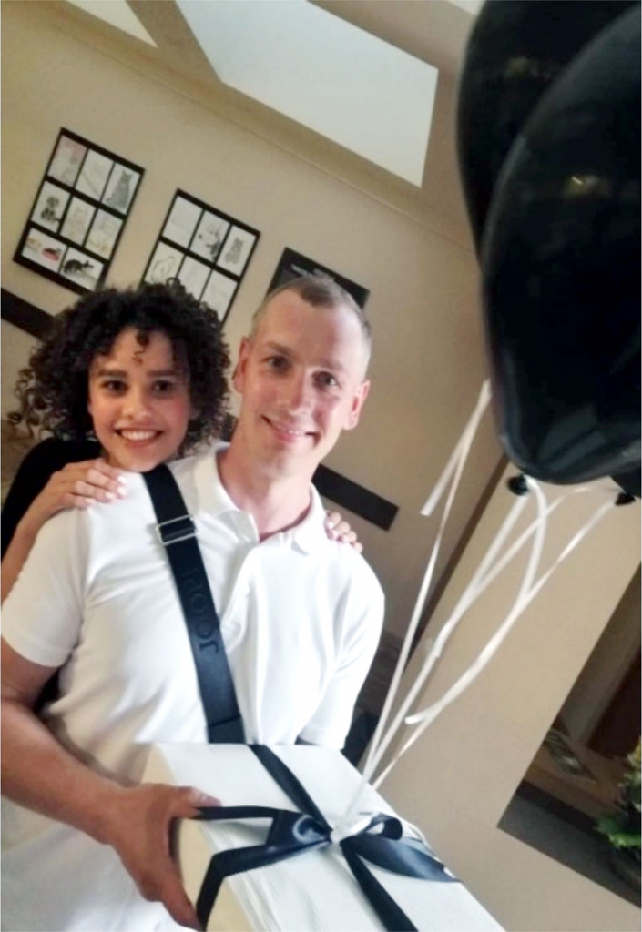 Normunds Burmistrovs kopā ar meitu Luīzi.
Autors: no personiskā albuma