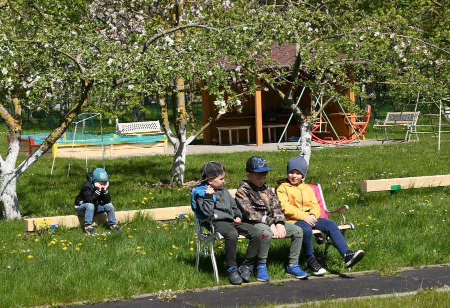 Bērnudārzā «Mārpuķīte».
Autors: Ivars Bogdanovs.