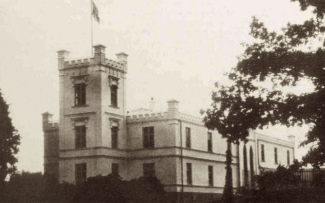 Bornsmindes PILS pēc gotizācijas. 19. gs. beigu foto.
Autors: no D. Bruģa grāmatas «Bornsmindes muiža».