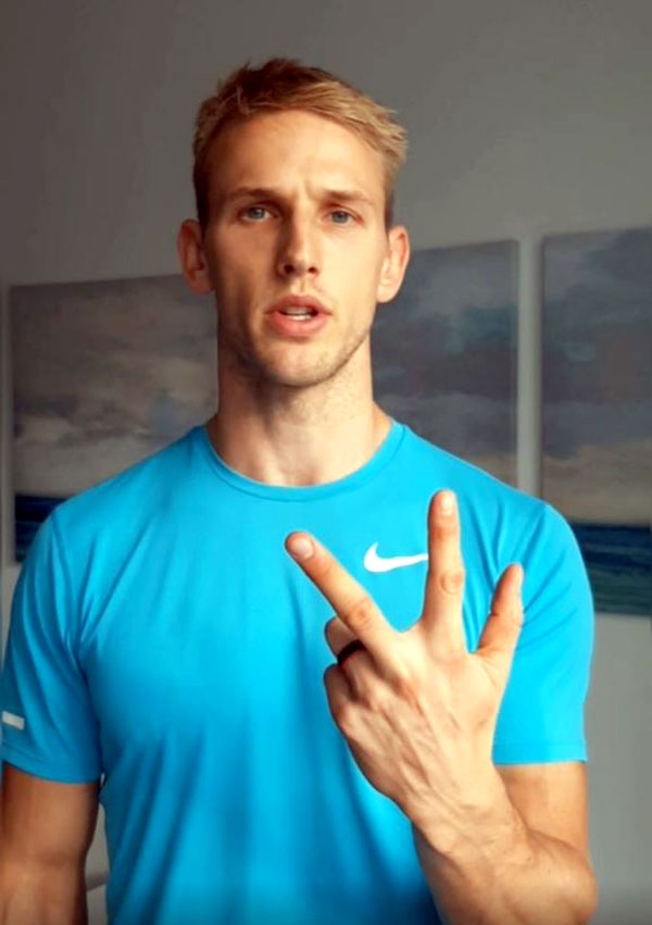 Reinis Krēgers ir priecīgs par pirmajiem šī gada panākumiem.
Autors: no R. Krēgera albuma.