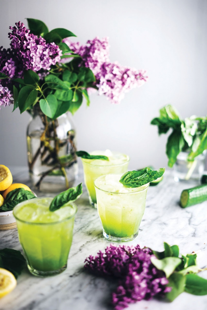 Gurķu un bazilika limonāde
Autors: no Pinterest.com