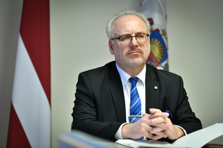 Valsts prezidents Egils Levits.
Autors: no president.lv