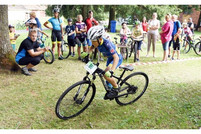 Pirmajā «Velo dienā Iecavā» pērn.
Autors: no 