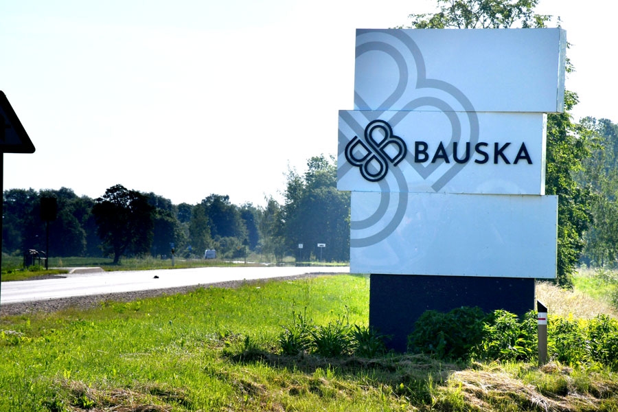 Bauskas uzraksts vairs neliecina, ka iebraucam Zemgales pilsētā. 
Autors: Ivars Bogdanovs