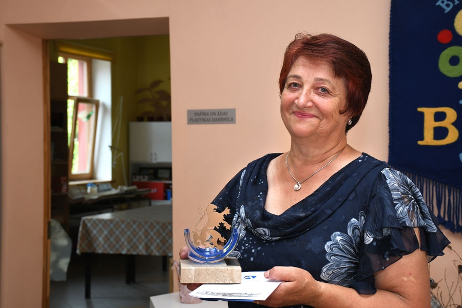 Vijai Cerusai piešķirts Bauskas novada pašvaldības apbalvojums «Mūža ieguldījums».
Autors: Ivars Bogdanovs