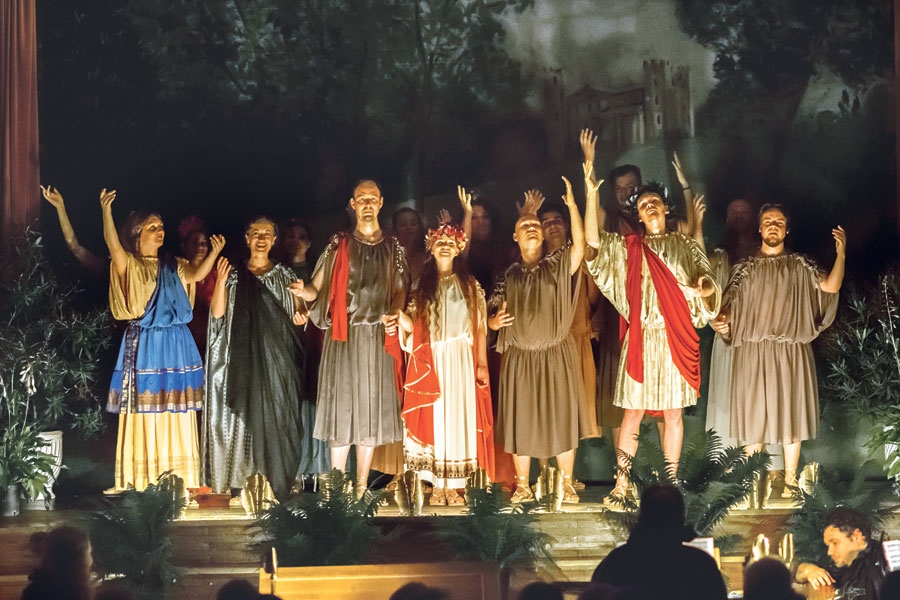 Pārsteigums 2017. gadā bija opera «Eiridīke».
Autors: no «Bauskas Dzīves» arhīva.