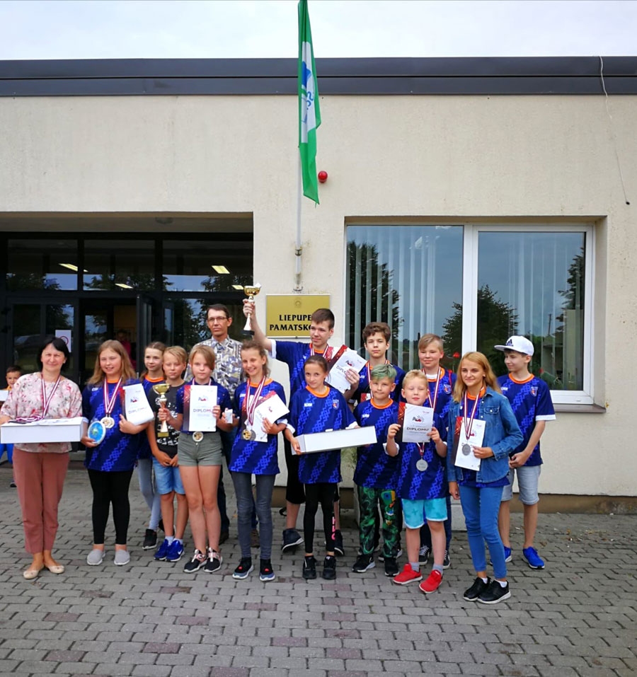 Bauskas novada BJSS dambretisti izcīnīja četras individuālās medaļas un divas komandu godalgas.
Autors: Sandra Arāja