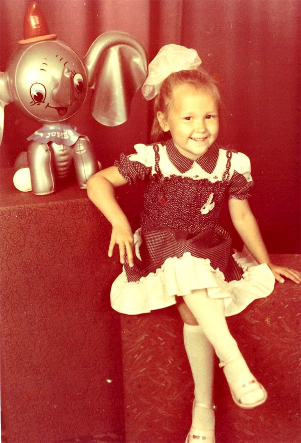 Elīna piecu gadu vecumā.
Autors: no jubilāres albuma.