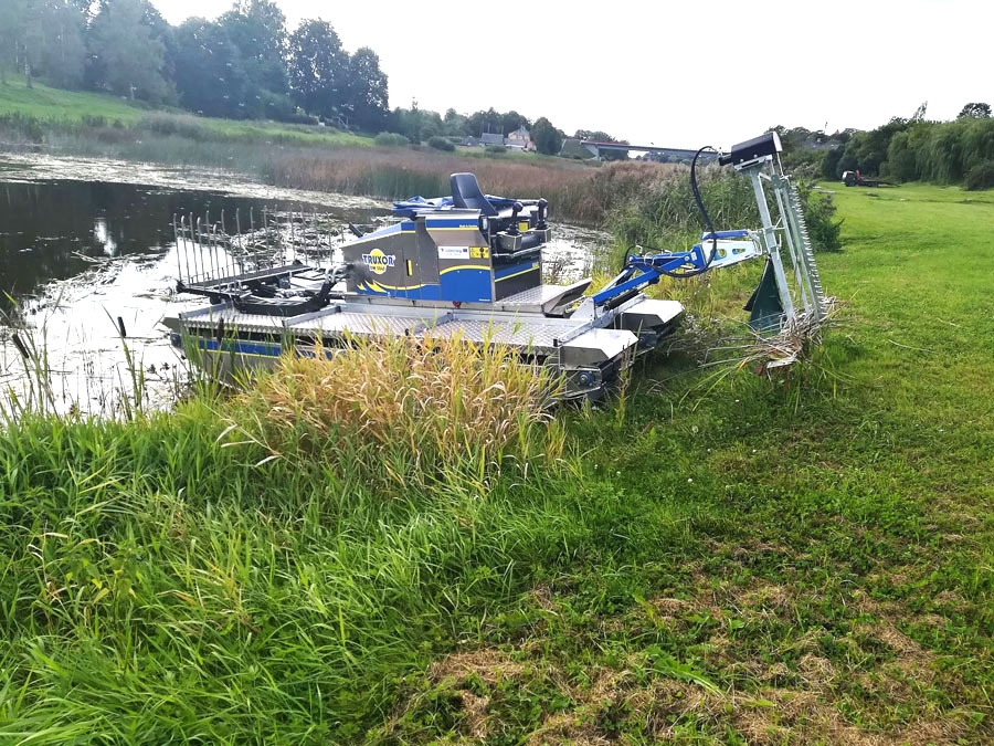 Amfībija «Truxor 5045».
Autors: no «Bauskas Dzīves» arhīva.