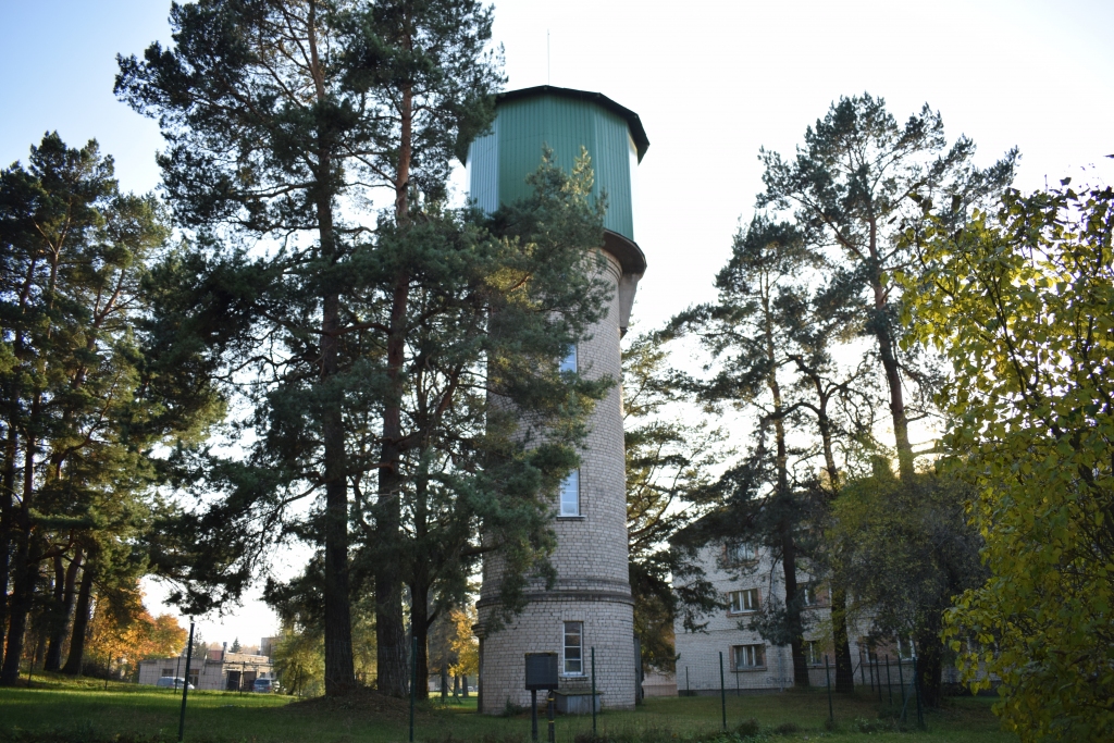 Misas ūdenstornis ir viena no redzamākajām ūdenssaimniecības būvēm ciemā.
Autors: Žanna Zālīte