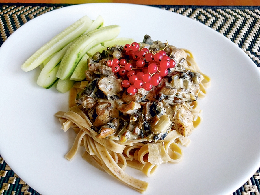 Vieglā sēņu mērce