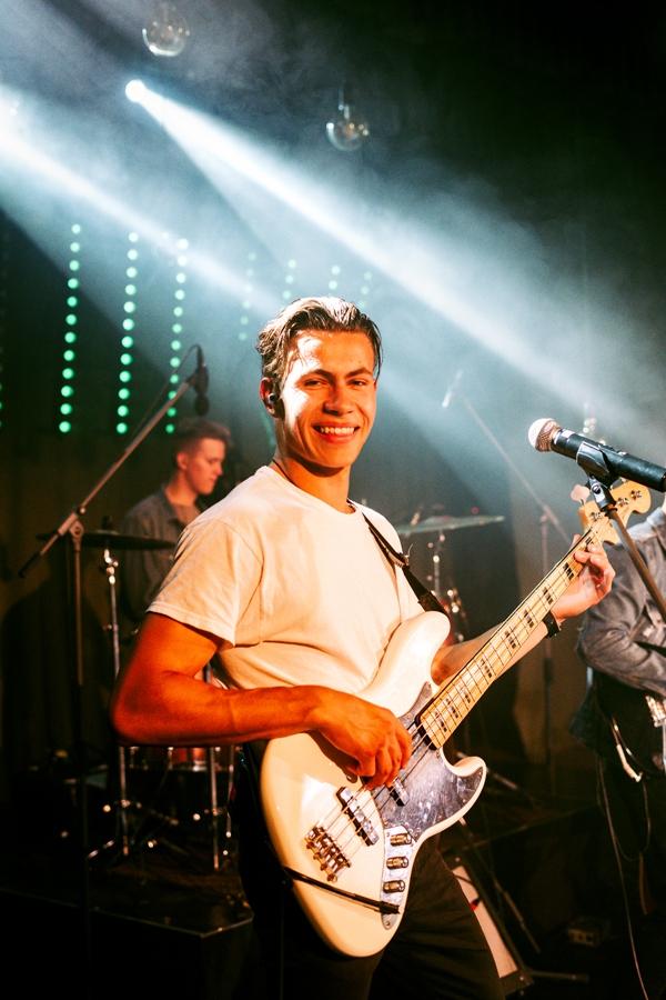 «Bekara» ģitārists Varis Jātnieks.
Autors: Elīza Stella Štraumane