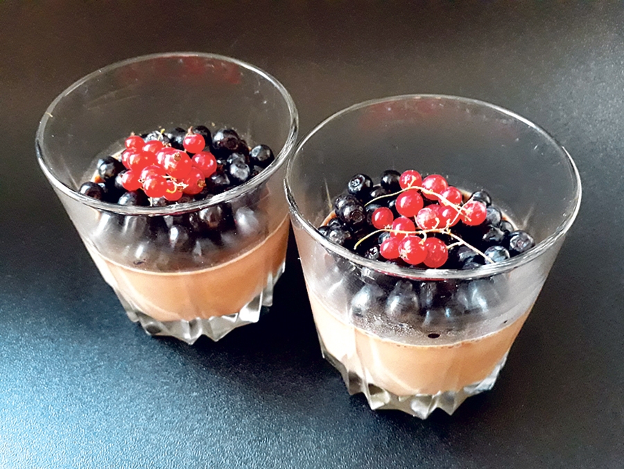 Šokolādes «panna cotta»
Autors: Eva Lanka