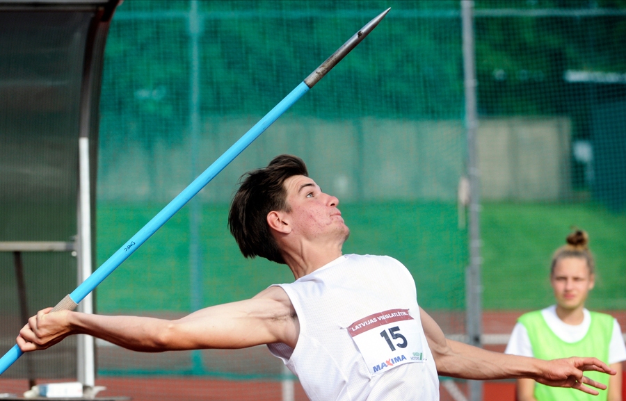Kristaps Sunteiks beigās bija labākais U20 grupā.
Autors: Romāns Kokšarovs, athletics.lv.
