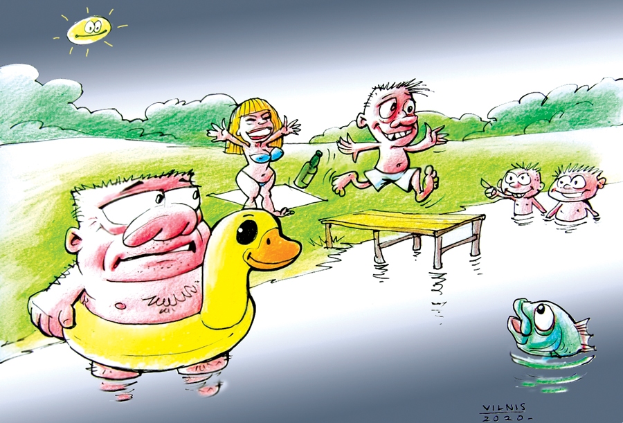 Autors: Zīmējums – Vilnis Bulavs, rīmes – Daina Ziemele