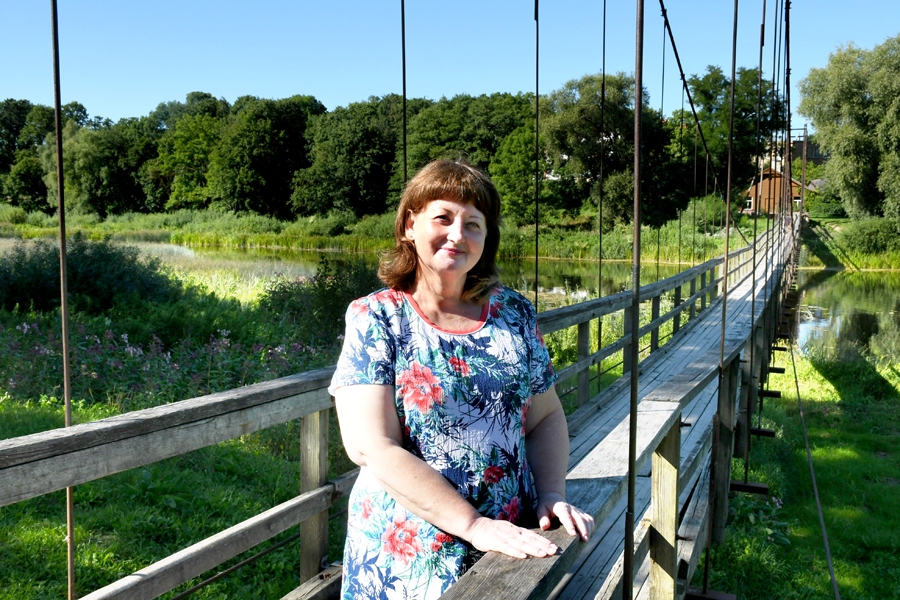 Ivetai Ozoliņai bērnības upe ir Mūsa, bet tagad dzīve - Mēmeles krastā.
Autors: Ivars Bogdanovs