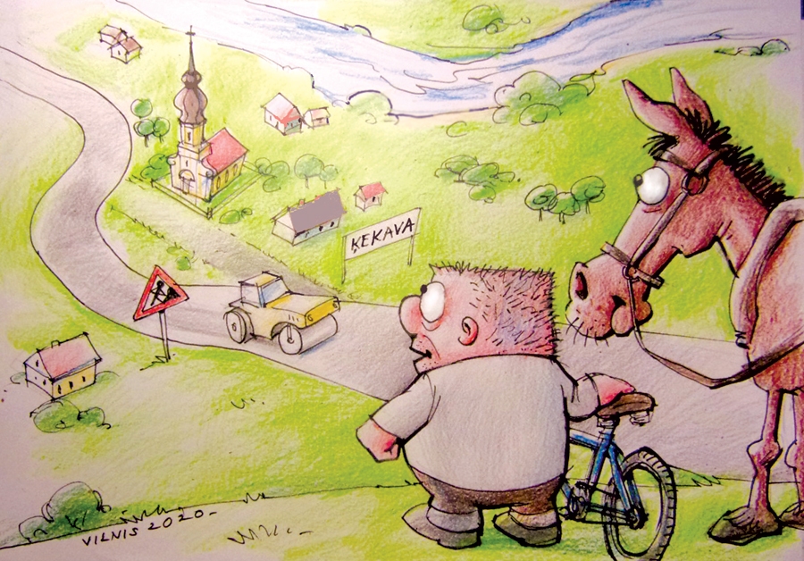 Autors: Zīmējums – Vilnis Bulavs, rīmes – Daina Ziemele