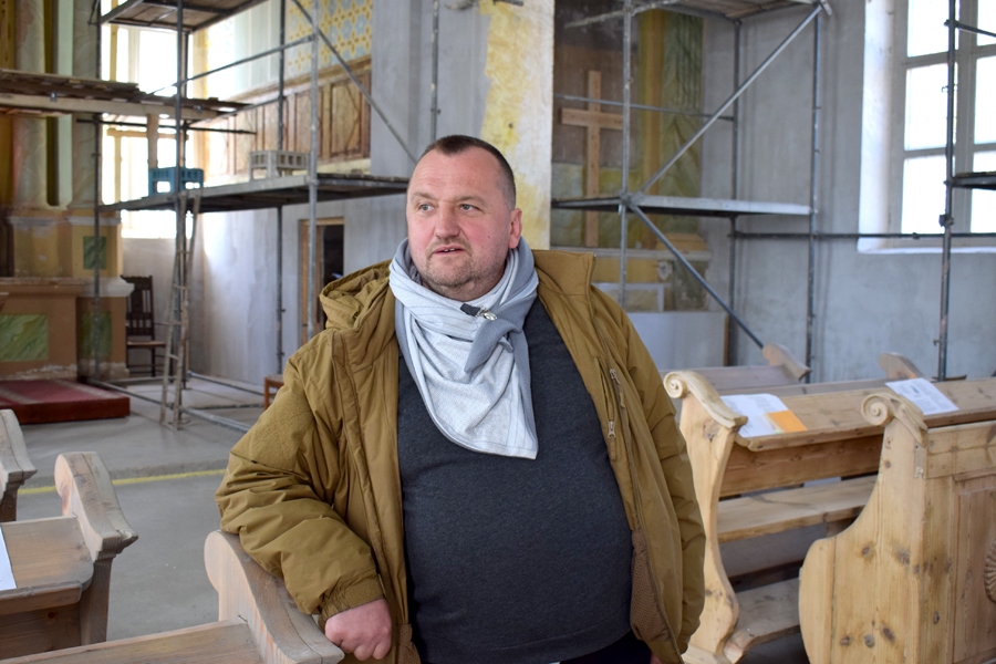 Andrejs Mediņš, Kalna svētību kopienas vadītājs.
Autors: Žanna Zālīte