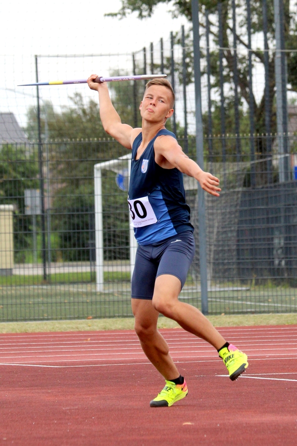 Andris Skadiņš ieguva trešo vietu Jāņa Lūša kausa izcīņā Jelgavā.
Autors: Juris Bērziņš-Soms, athletics.lv.