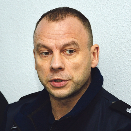 Egīls Gailis,
Valsts policijas Bauskas iecirkņa Kārtības policijas nodaļas priekšni
Autors: no «Bauskas Dzīves» arhīva