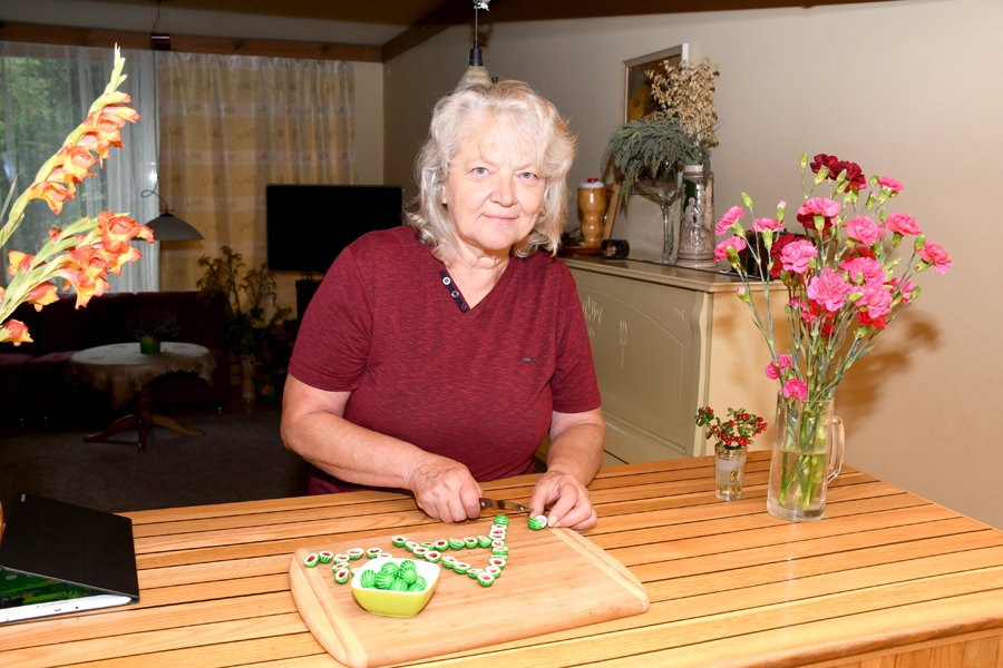 Ilze Arāja  jūtas laimīga, jo izvēlējusies vispiemērotāko profesiju.
Autors: Ivars Bogdanovs