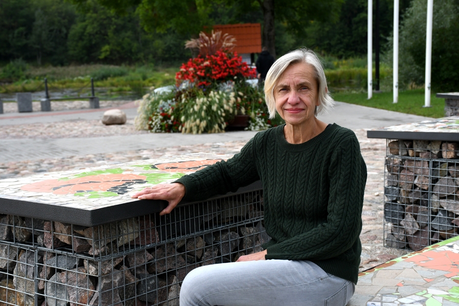 Velga Vilka sevi dēvē par tehnisku cilvēku.
Autors: Ivars Bogdanovs