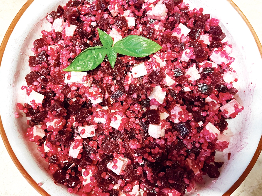 Pērļu grūbu un biešu salāti
Autors: Eva Lanka