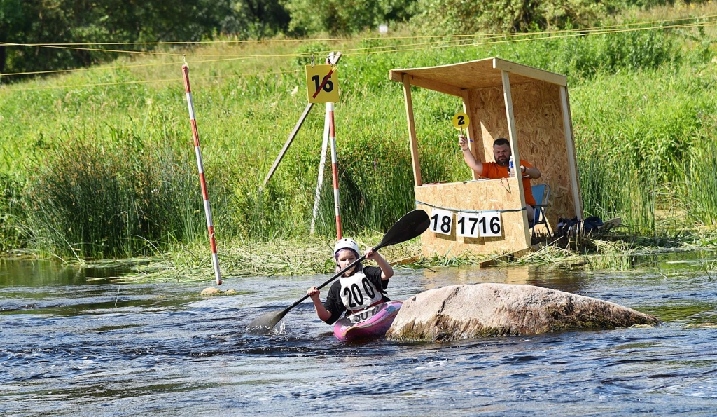 Latvijas čempionāts airēšanas slalomā Bauskā notiks sestdien, 12. septembrī.
Autors: No arhīva.