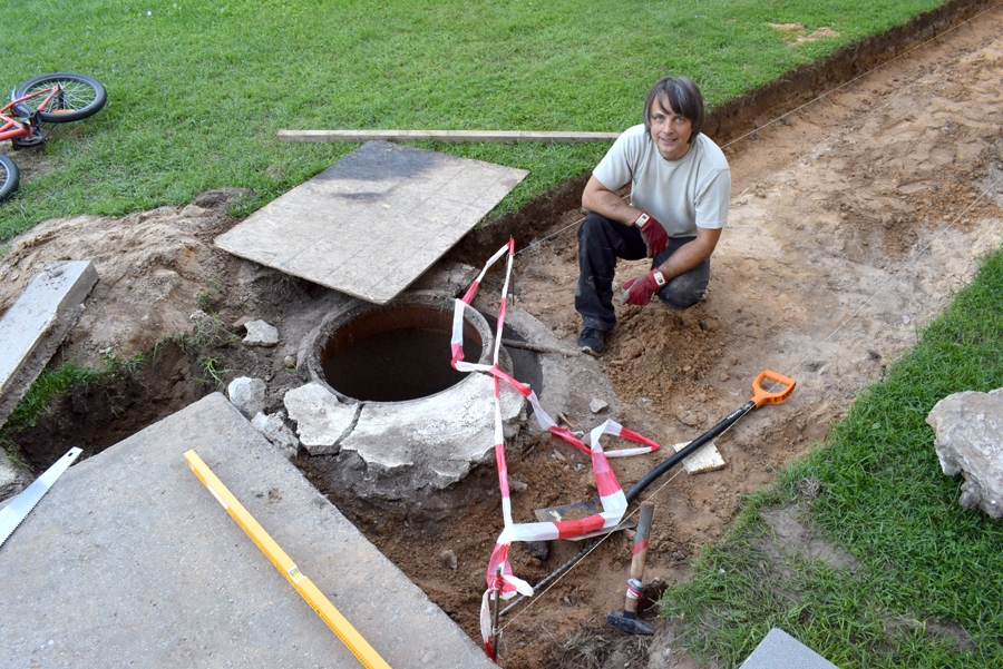 Jānis Miklaševičs, darba grupas «Skaista māja» līderis.
Autors: Žanna Zālīte