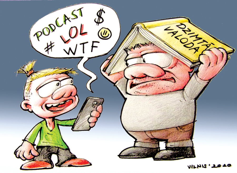 Autors: Zīmējums – Vilnis Bulavs, rīmes – Daina Ziemele